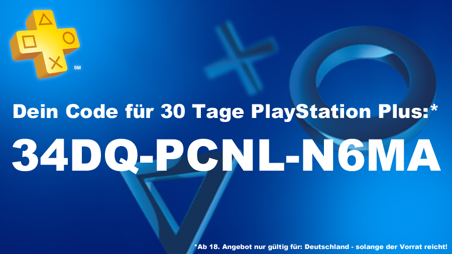 PlayStation Plus schenkt euch einen Monat für lau
